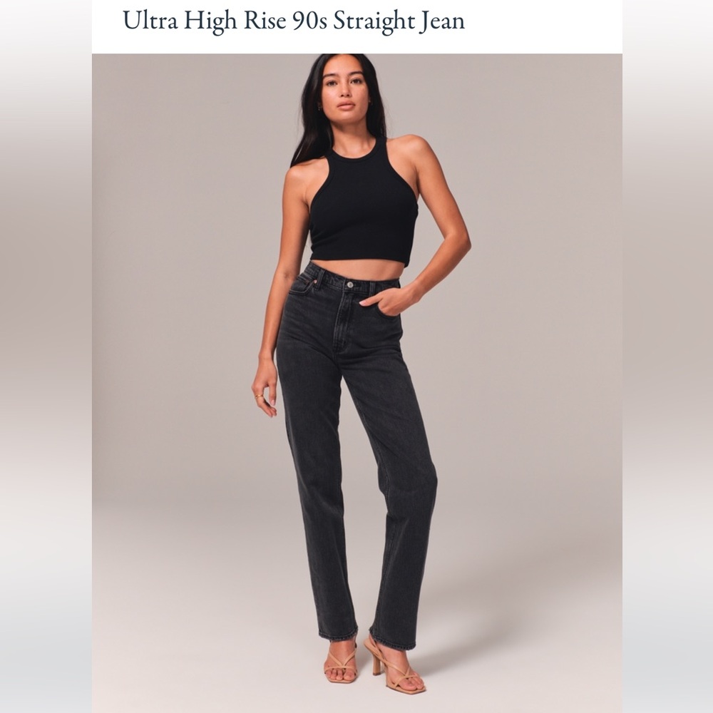Ultra High Rise 90s Straight Jean